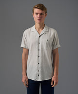 CAMISA MANGA CORTA LOOK LINO SLIM FIT PV26