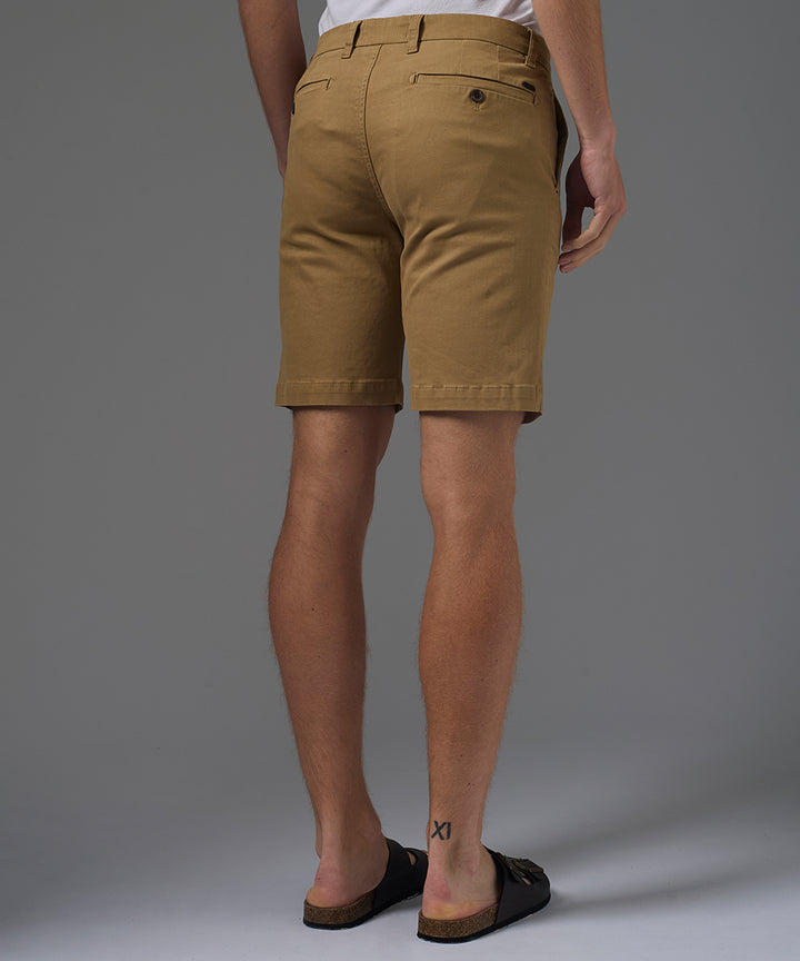 BERMUDA DRILL ATRAQUES SLIM FIT KHAKI PV26