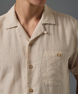CAMISA MANGA CORTA LOOK LINO SLIM FIT PV26