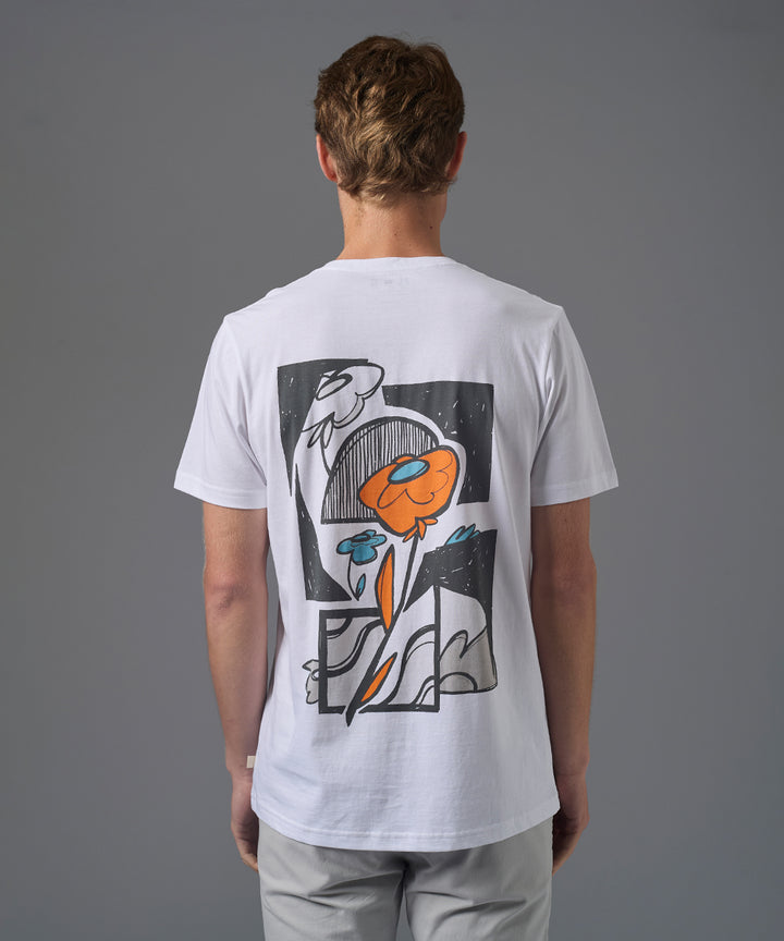 POLO MANGA CORTA NATURAL BLANCO PV26