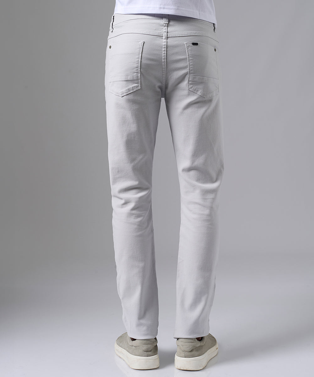 PANTALÓN BROKEN SLIM FIT GRIS PV25