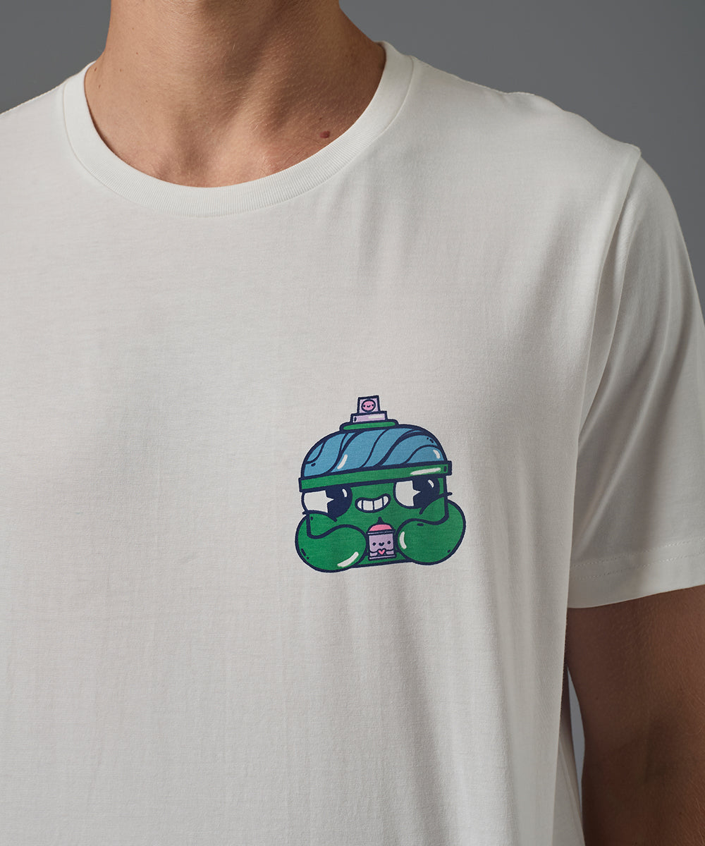 POLO MANGA CORTA LATITO HUESO PV26