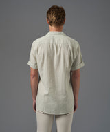 CAMISA MANGA CORTA LOOK LINO SLIM FIT PV26