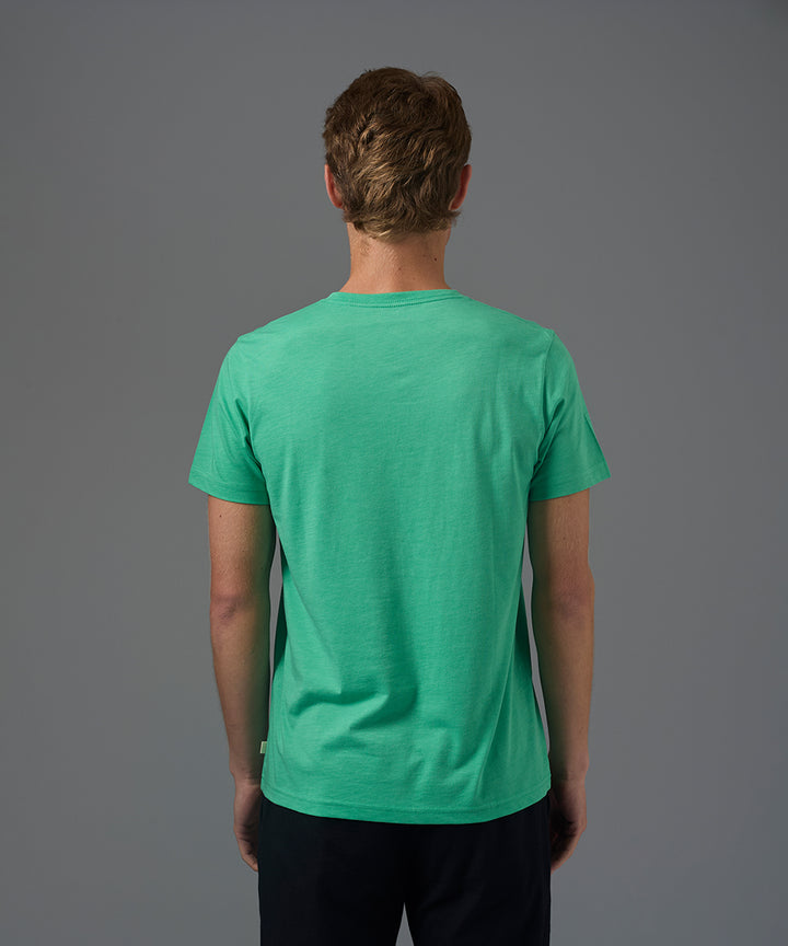 POLO MANGA CORTA JERSEY CUELLO V BASICO MENTA PV26