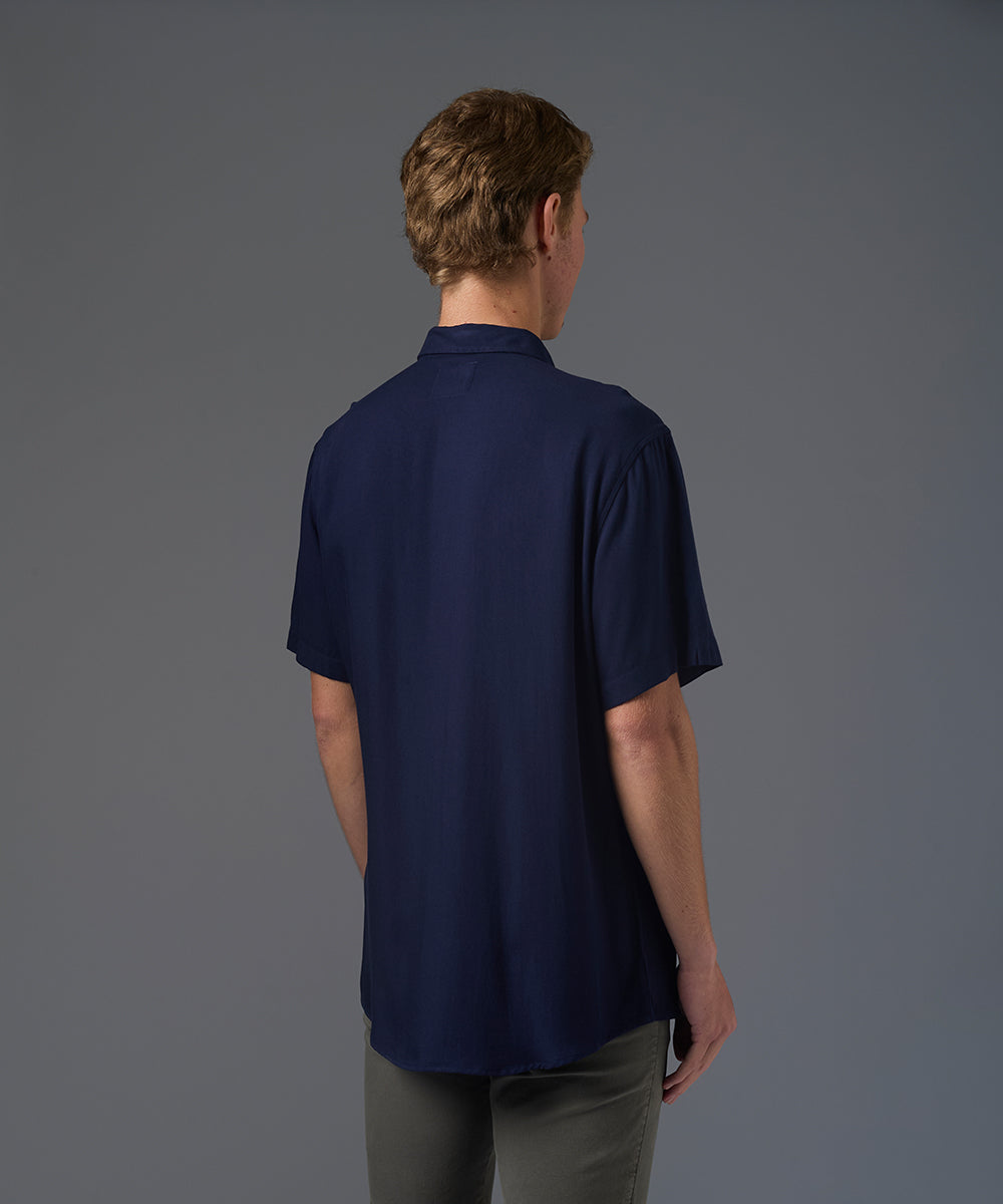 CAMISA MANGA CORTA CHALIS CUELLO SPREAD CLASSIC FIT PV26