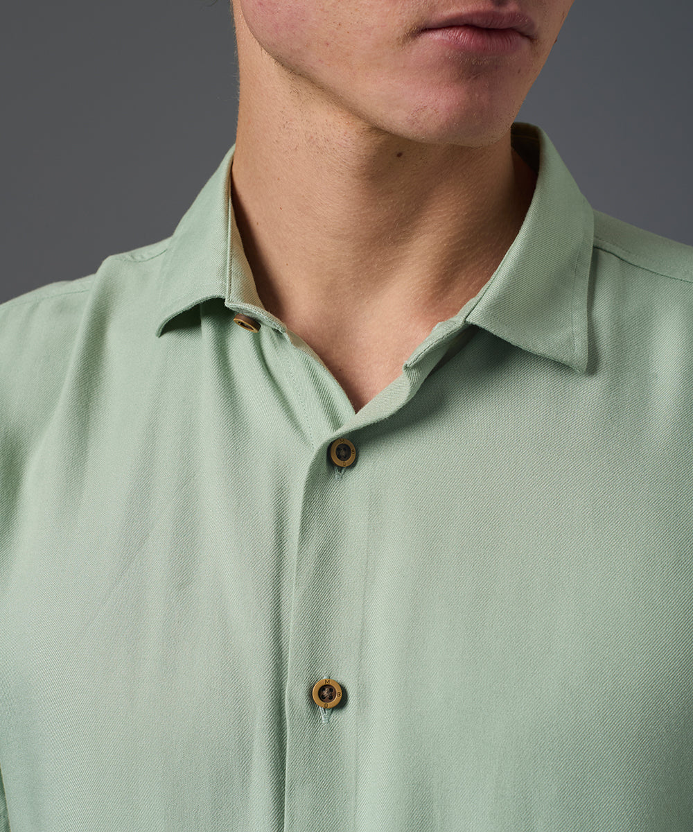 CAMISA MANGA CORTA CHALIS CUELLO SPREAD CLASSIC FIT PV26