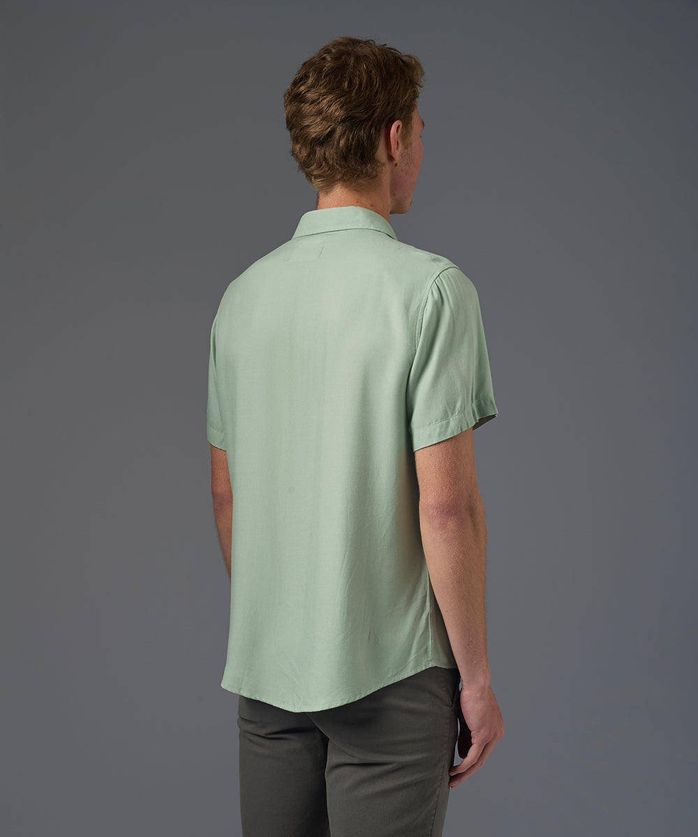 CAMISA MANGA CORTA CHALIS CUELLO SPREAD CLASSIC FIT PV26