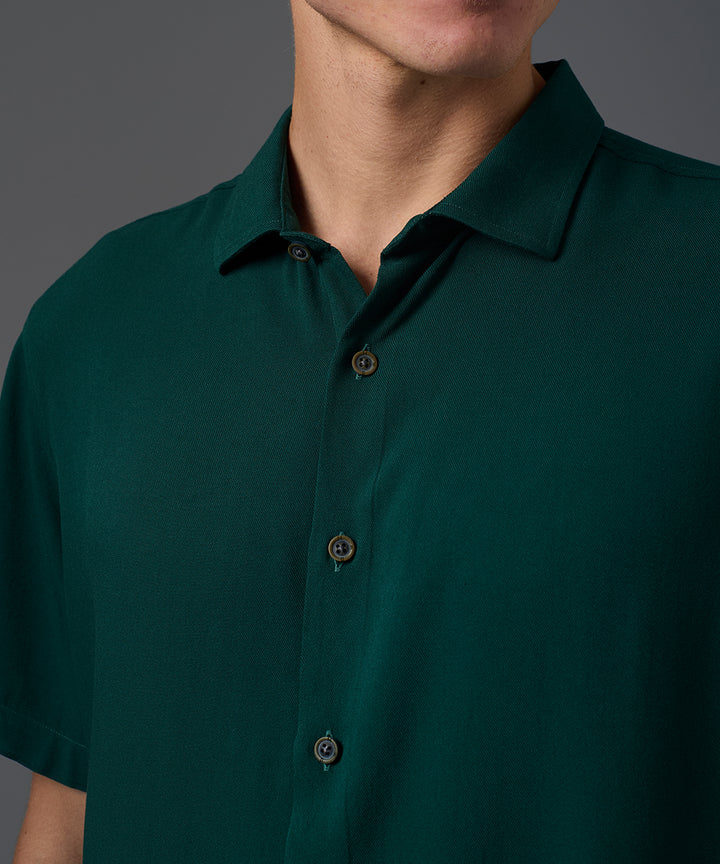 CAMISA MANGA CORTA CHALIS CUELLO SPREAD CLASSIC FIT PV26