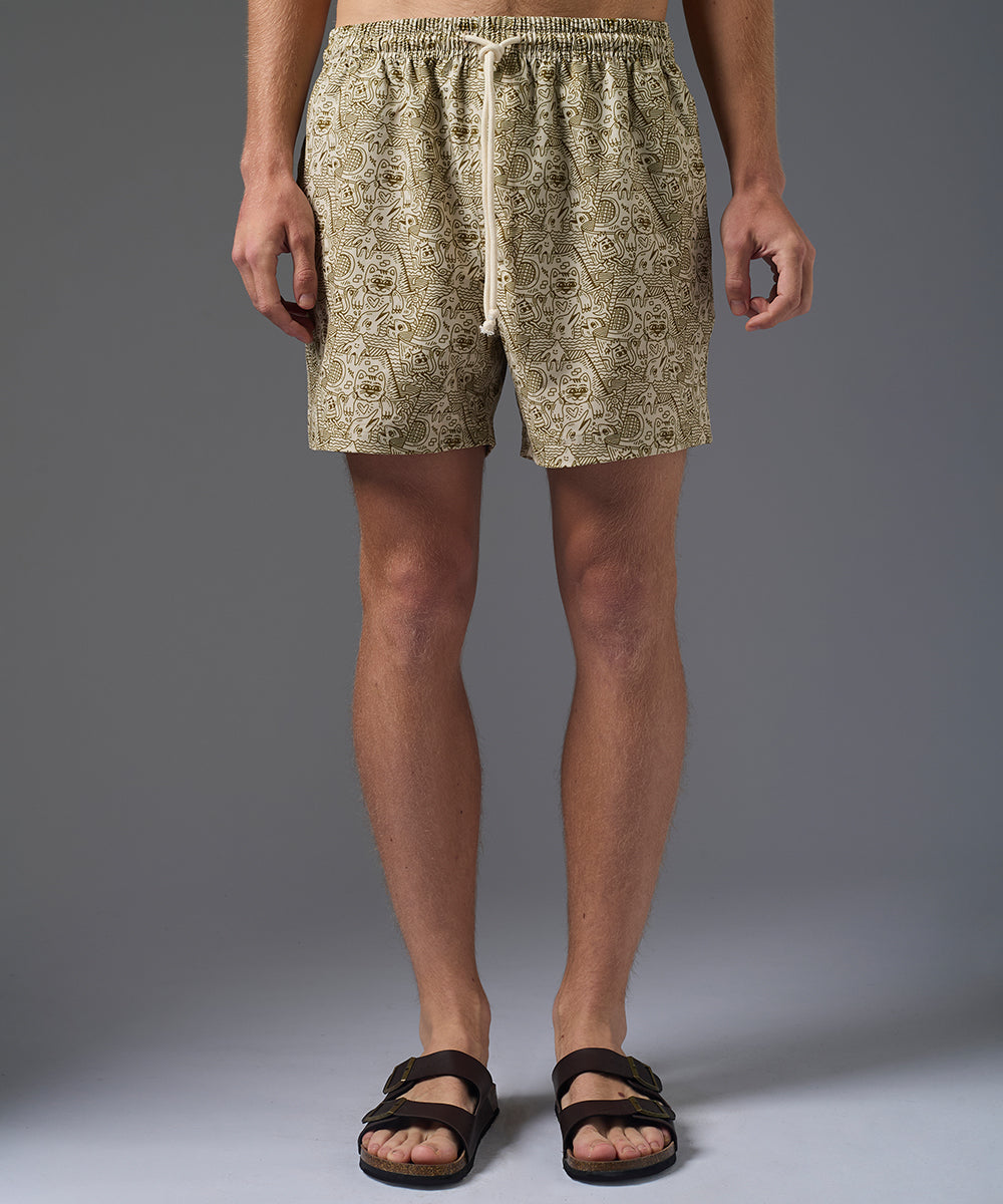 ROPA DE BAÑO TRASLADARTE X CAKE PLOMO PV26