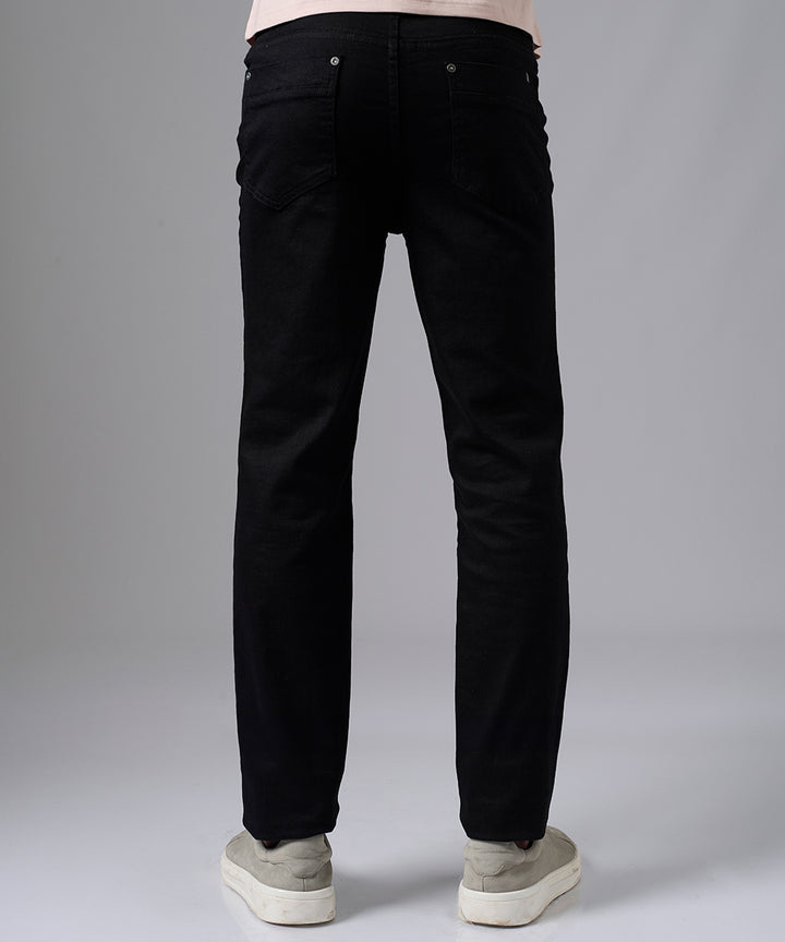 PANTALON DENIM SLIM FIT NEGRO PV25