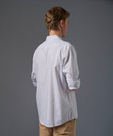 CAMISA MANGA LARGA PECHERA OJAL CLASSIC FIT GRIS PV26