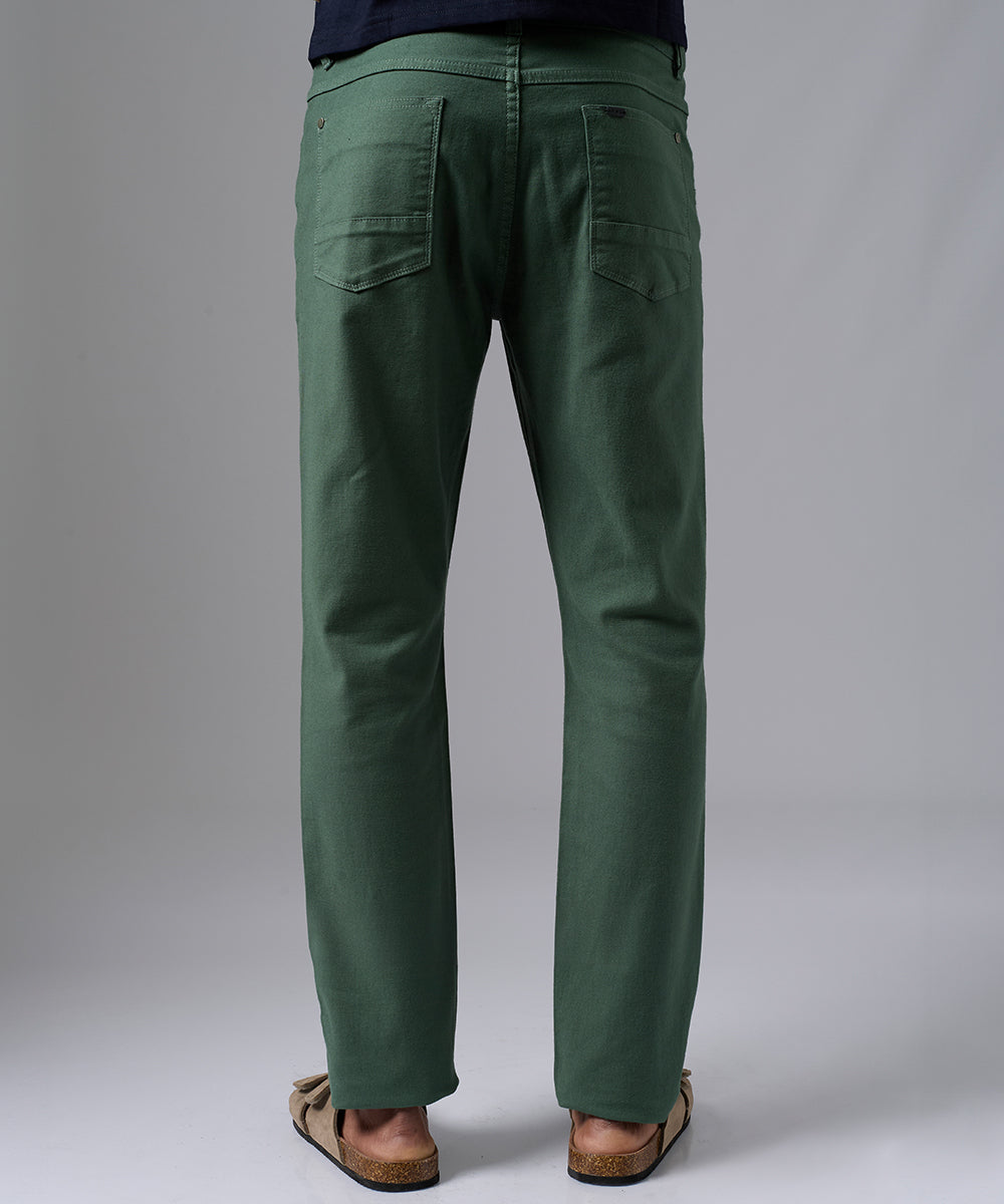 PANTALÓN BROKEN SLIM FIT VERDE PV25