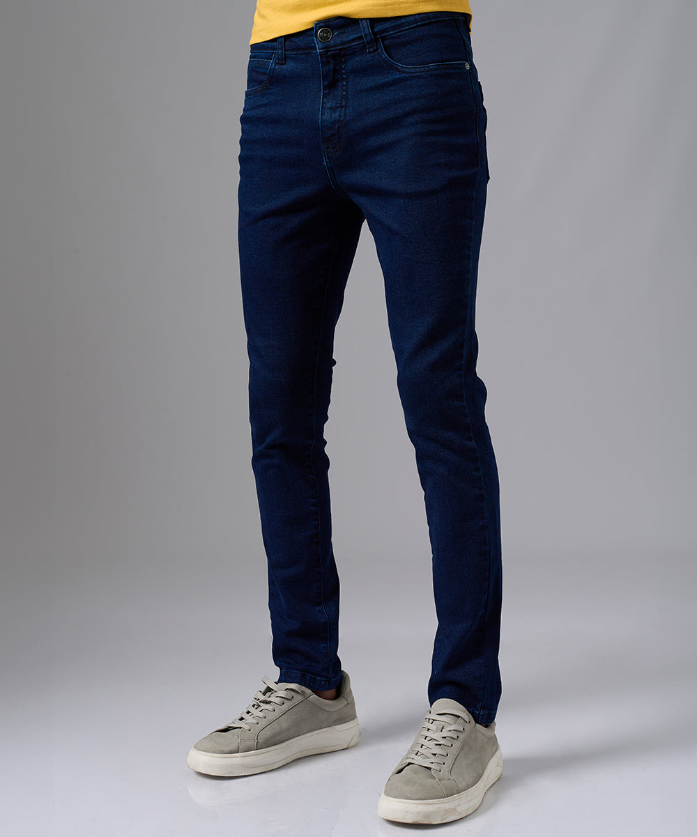 PANTALON DENIM SKINNY FIT INDIGO PV25