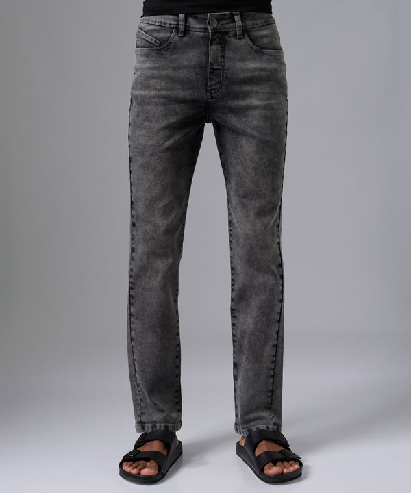 PANTALON DENIM REGULAR FIT CHARCOAL PV25