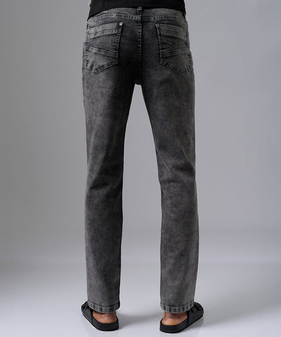 PANTALON DENIM REGULAR FIT CHARCOAL PV25