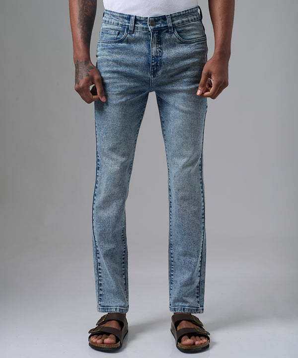 PANTALON DENIM SLIM FIT AZUL PV25