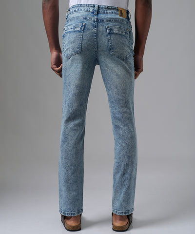 PANTALON DENIM SLIM FIT AZU PV25