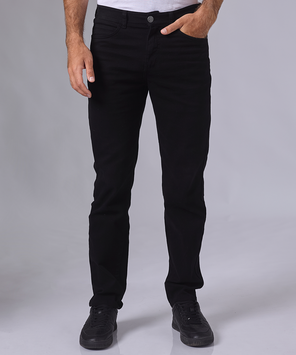 PANTALÓN DENIMSPANDEX REGULAR NEGRO OI24