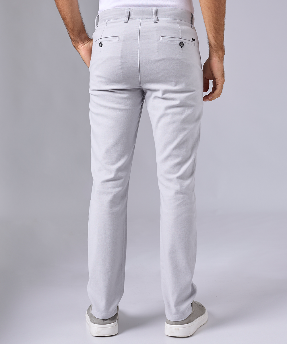 PANTALÓN BROOKEN SLIM FIT GRIS OI24