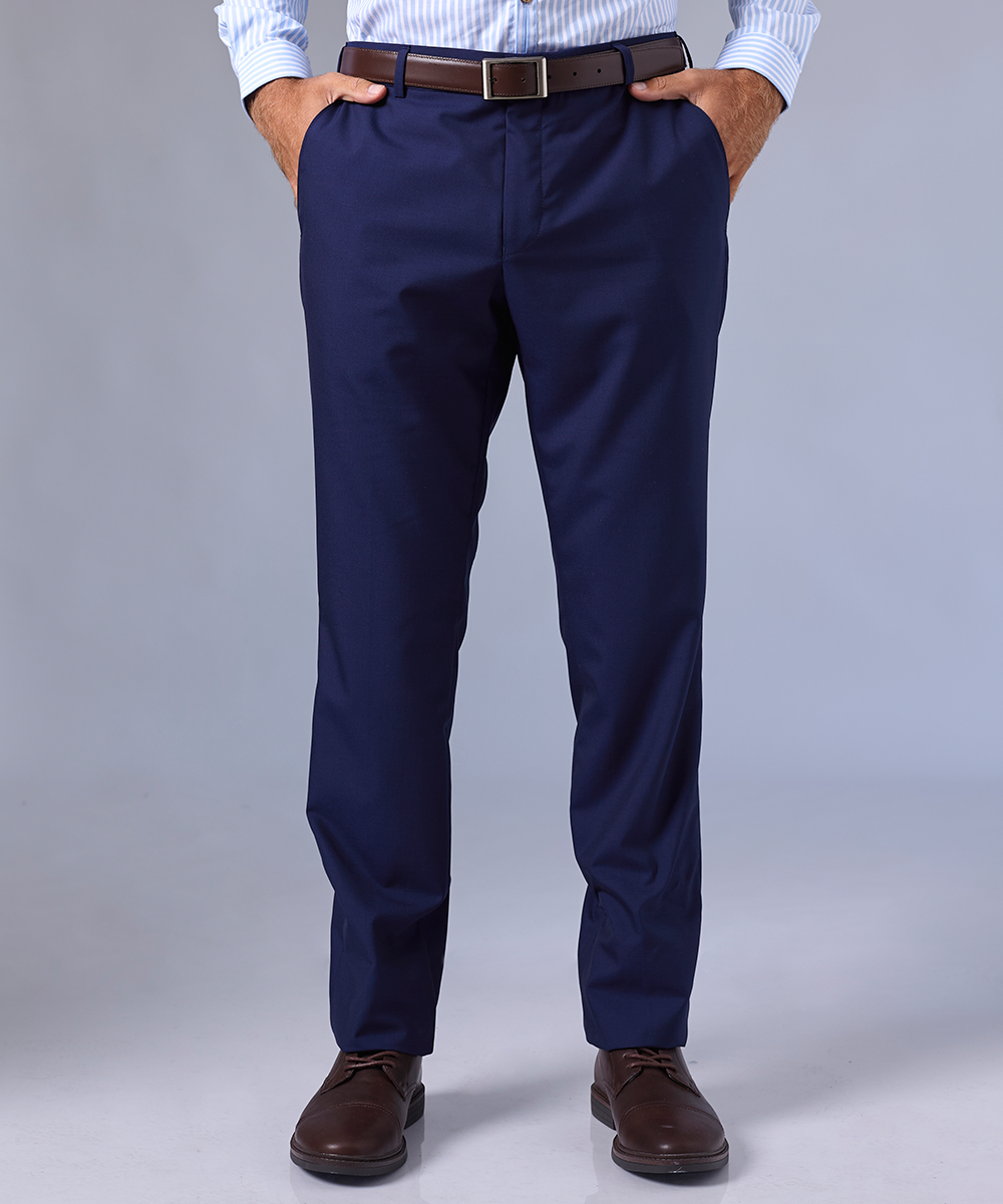 PANTALON DE TERNO VITALE BARBERIS CANONICO AZUL OI24