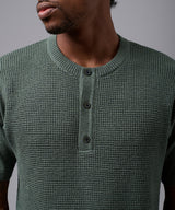 POLO MANGA CORTA TEJIDO PET CUELLO NERU VERDE OI25