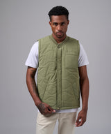 CHALECO IMPERMEABLE CUELLO NERU VERDE OLIVO OI25