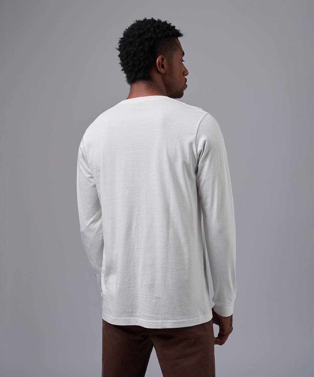 POLO MANGA LARGA JERSEY HENLEY HUESO OI25