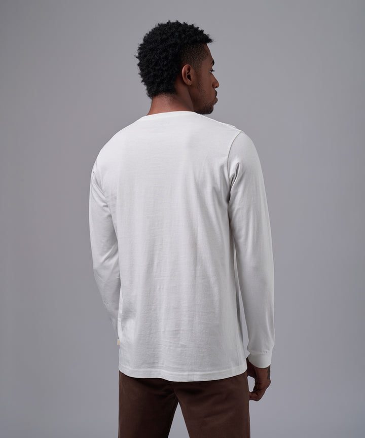 POLO MANGA LARGA JERSEY HENLEY HUESO OI25