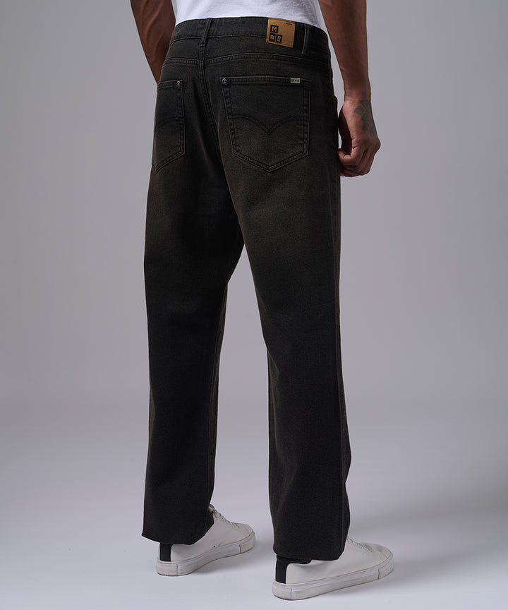 PANTALON DENIM CLASSIC FIT MARRON OI25