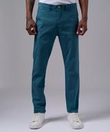 PANTALON DRILL FLAT FRONT SLIM FIT COBALTO OI25