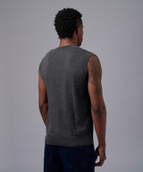 CHALECO PET CUELLO V CHARCOAL OI25