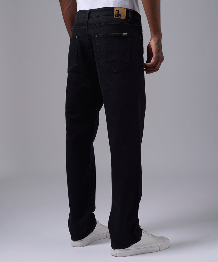 PANTALON DENIM CLASSIC FIT NEGRO OI25
