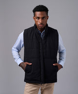 CHALECO IMPERMEABLE CUELLO REGULAR NEGRO OI25