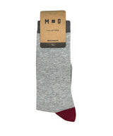 MEDIAS ALTAS BÁSICAS PACK X1 TT24 GRIS