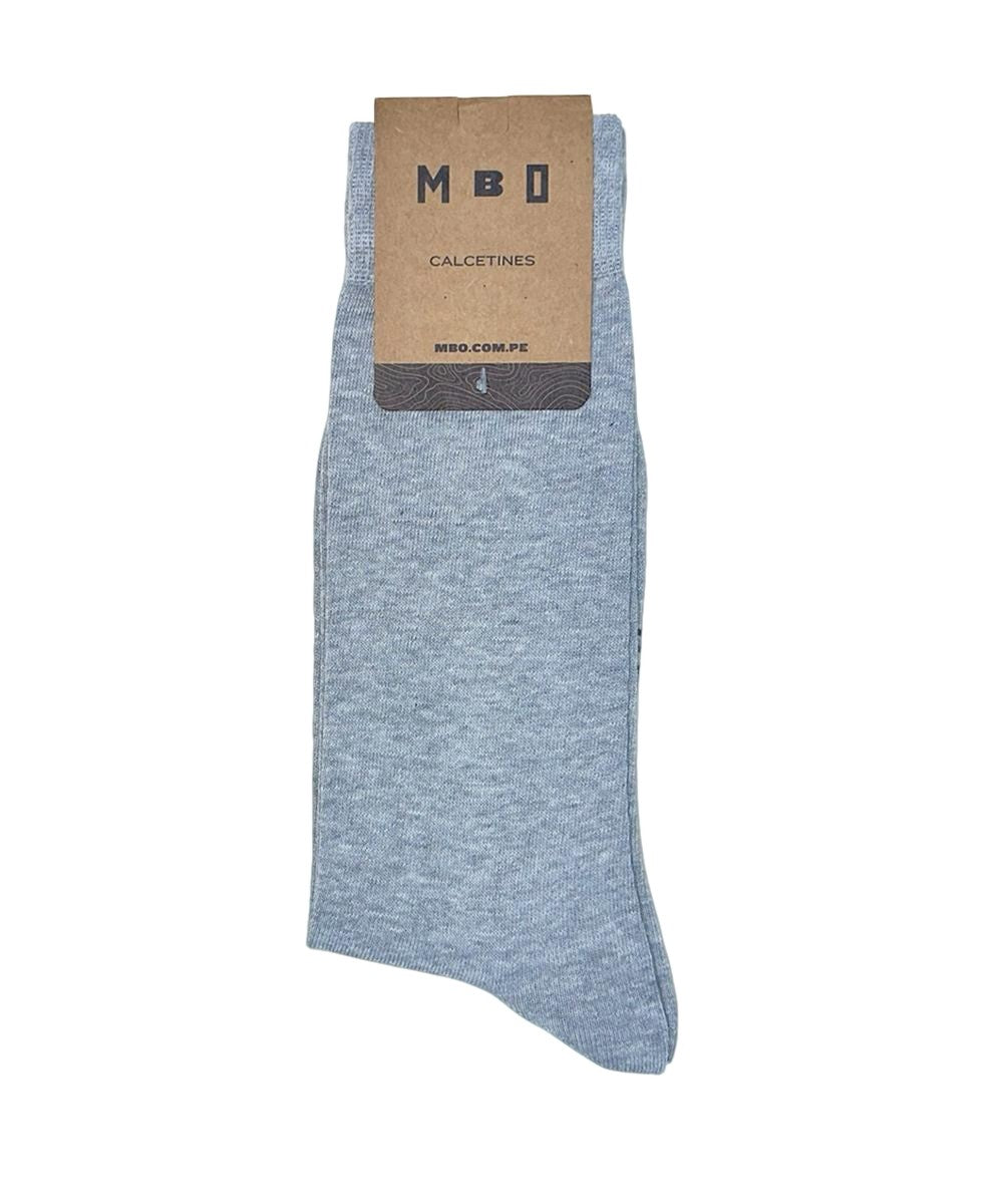 MEDIAS ALTAS PACK X1 GRIS