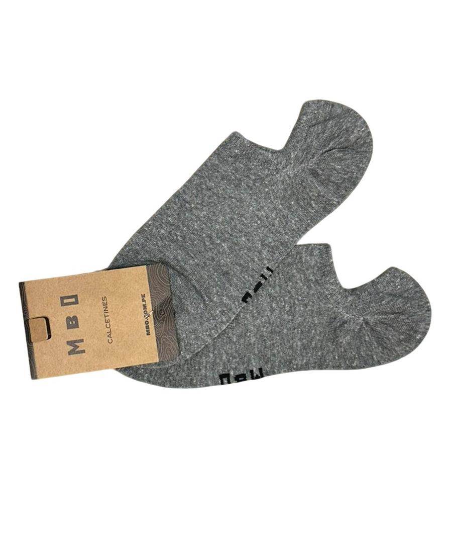 MEDIAS TALONERAS PACK X1 GRIS
