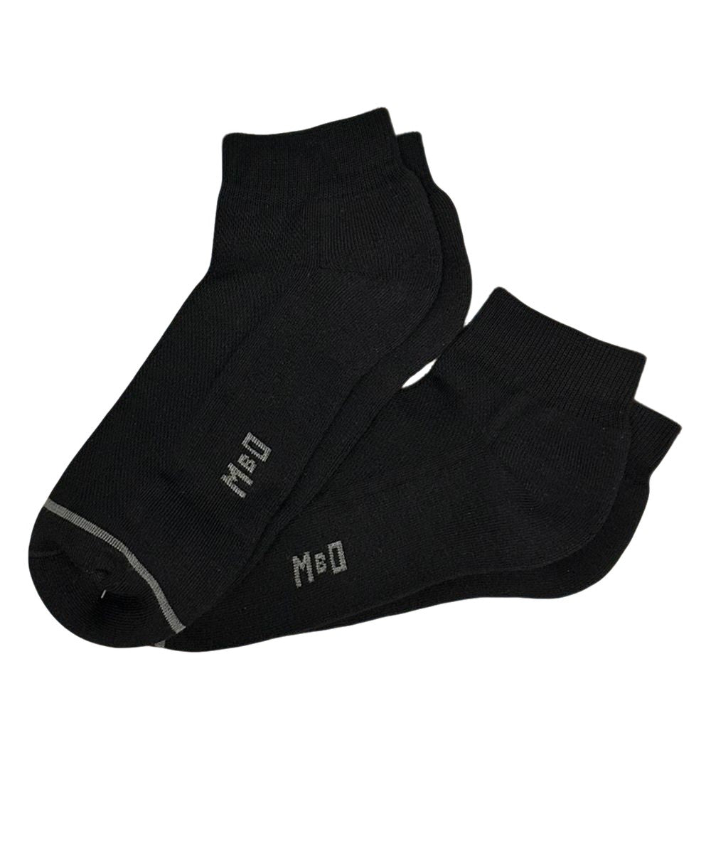 MEDIAS DEPORTIVAS PACK X2 TT24 NEGRO