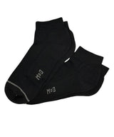 MEDIAS DEPORTIVAS TALONERS PACK X2 TT24 NEGRO