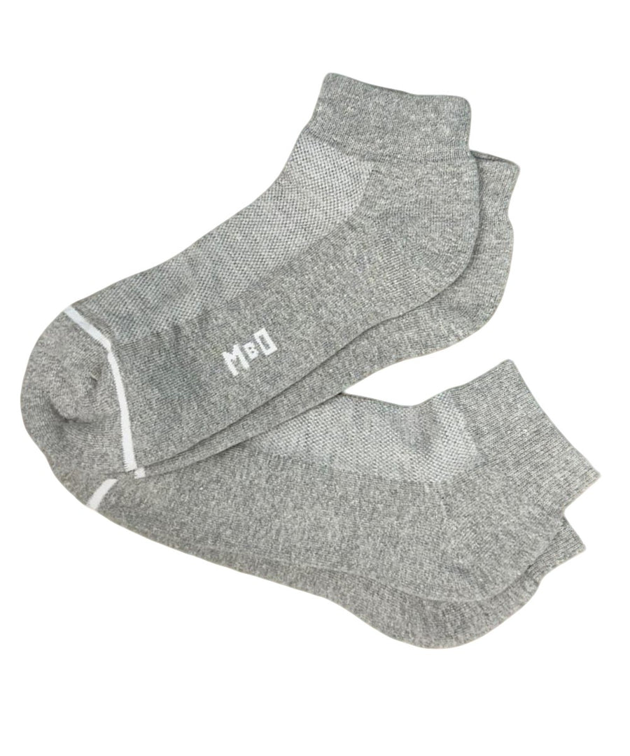 MEDIAS DEPORTIVAS TALONERS PACK X2 TT24 GRIS