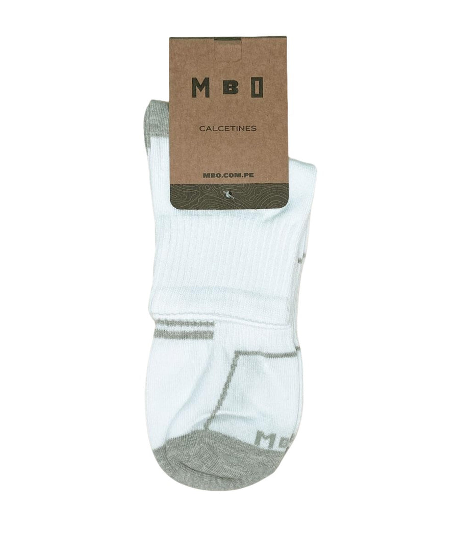 MEDIAS TENNIS PACK X1 BLANCO