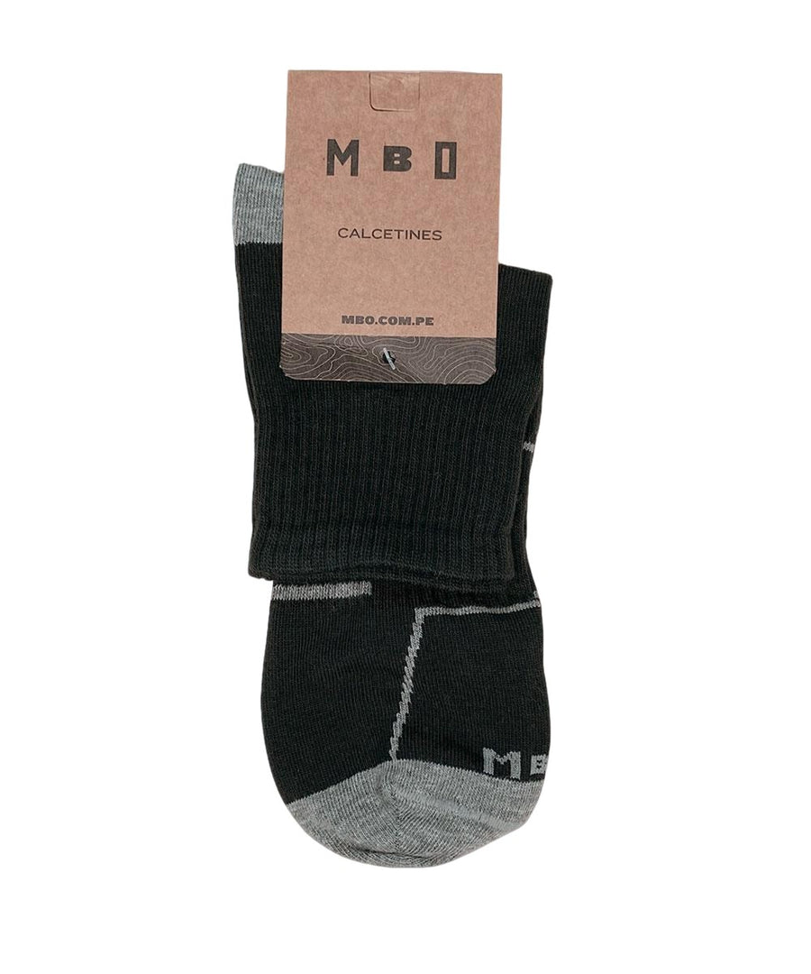 MEDIAS TENNIS PACK X1 NEGRO