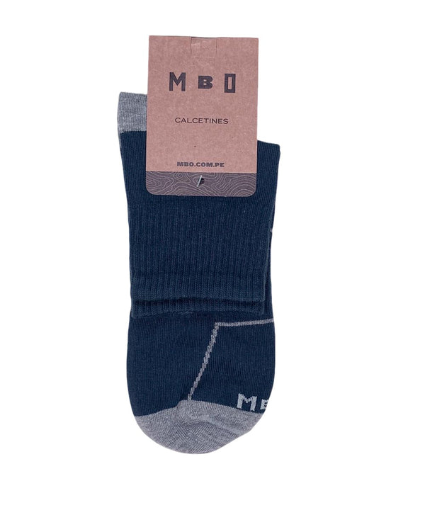 MEDIAS TENNIS PACK X1 AZUL