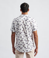 CAMISA MANGA CORTA MICRO BUTTON DOWN CLASSIC FIT PV24 BLANCO/NEGRO - MBO