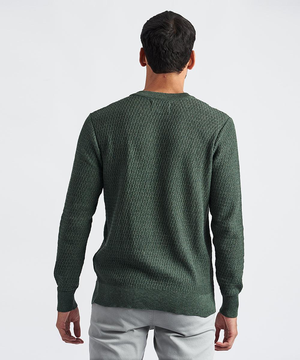 CHOMPA CUELLO REDONDO PV24 VERDE MILITAR - MBO