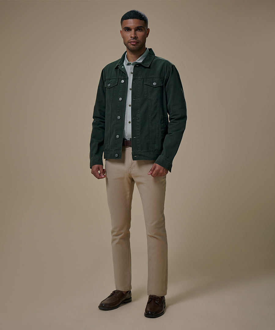 Casaca Denim Sobreteñido
