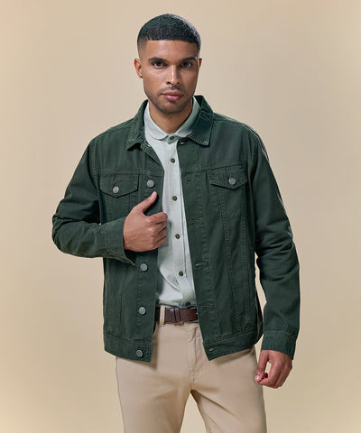 Casaca Denim Sobreteñido