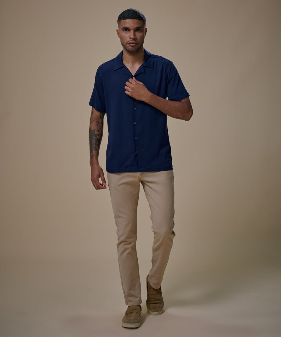Camisa Chalís Cuello Resort Classic Fit
