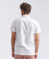 CAMISA MANGA CORTA SEER SUCKER SLIM FIT BLANCO PV24