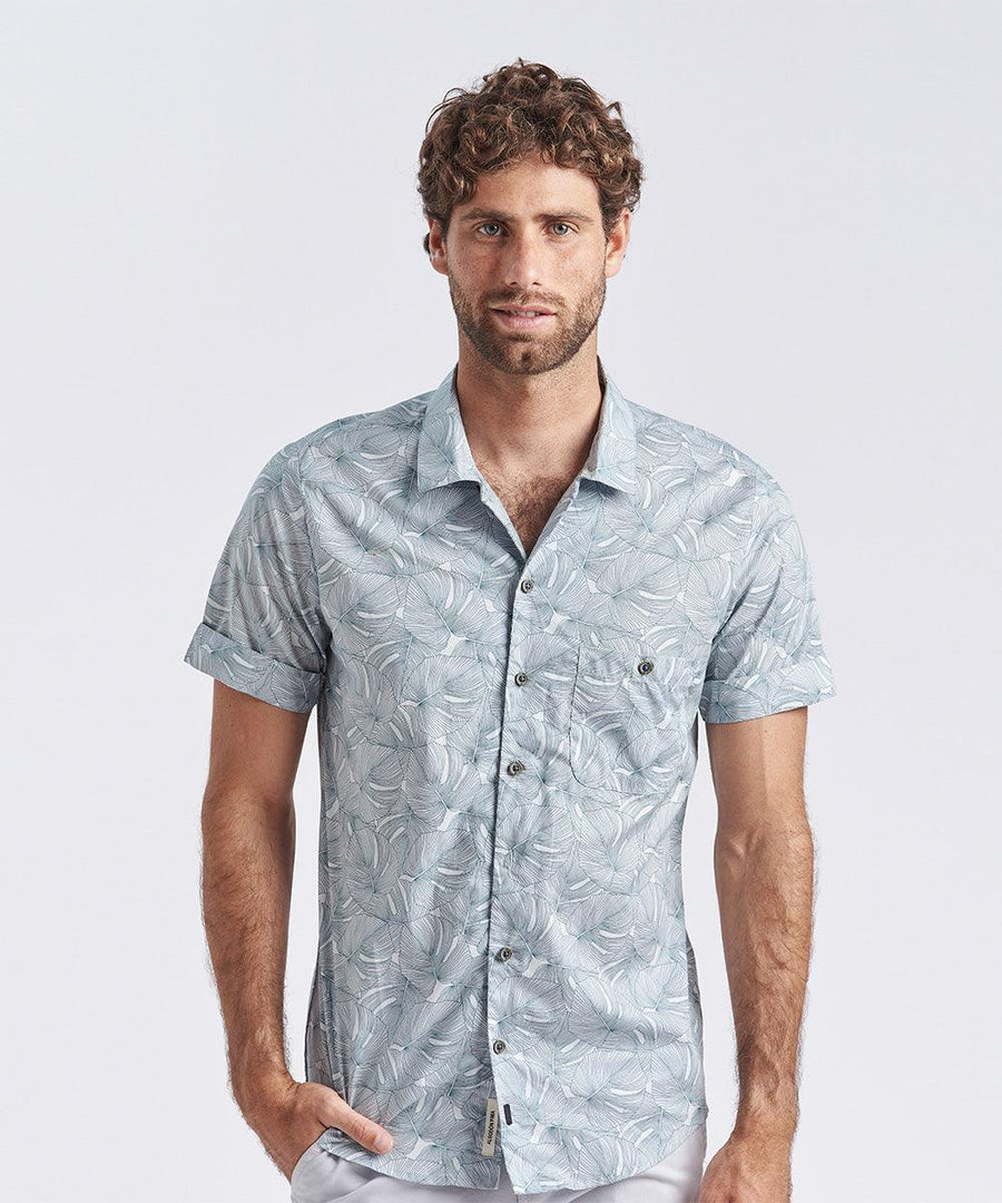CAMISA MC BOLSILLO CON BOTON - SLIM FIT - MBO