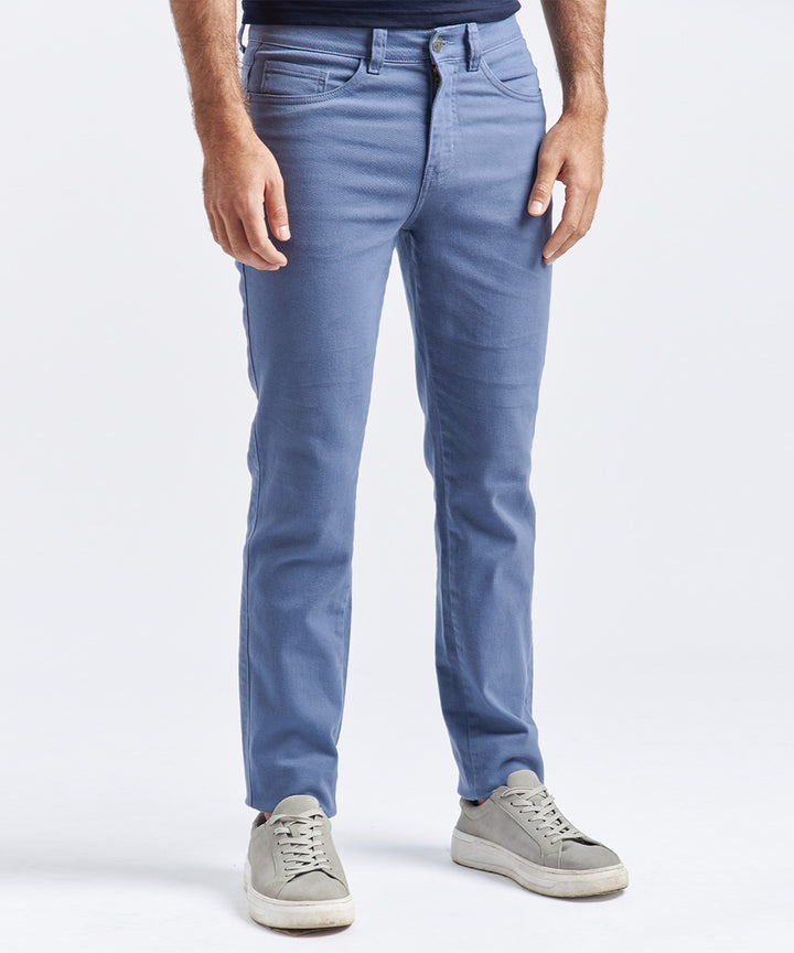 PANTALON DENIMSPANDEX SLIM FIT ACERO PV24